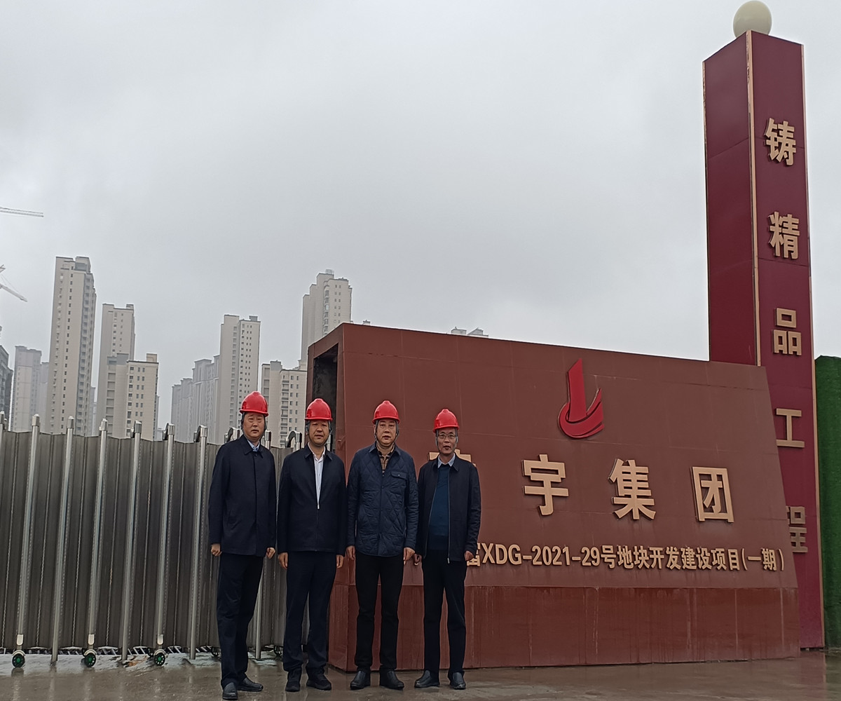 市領(lǐng)導(dǎo)調(diào)研集團(tuán)無(wú)錫項(xiàng)目